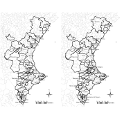 Delineation of the Valencian Region using the TTWA method and our method